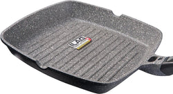 28 cm 100% PFOA vrije Grillpan - Premium Grill pan met afneembare handgreep - Steakpan Coninx voor gas, inductie en elektronische kookplaat