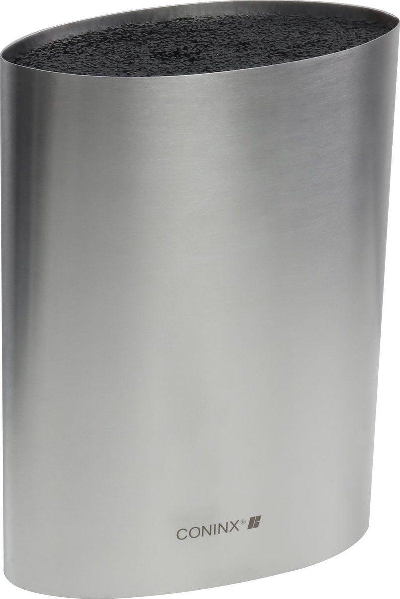 Coninx Messenblok RVS Saporo - Messenhouder Roestvrijstaal – Messenhouder zonder Messen