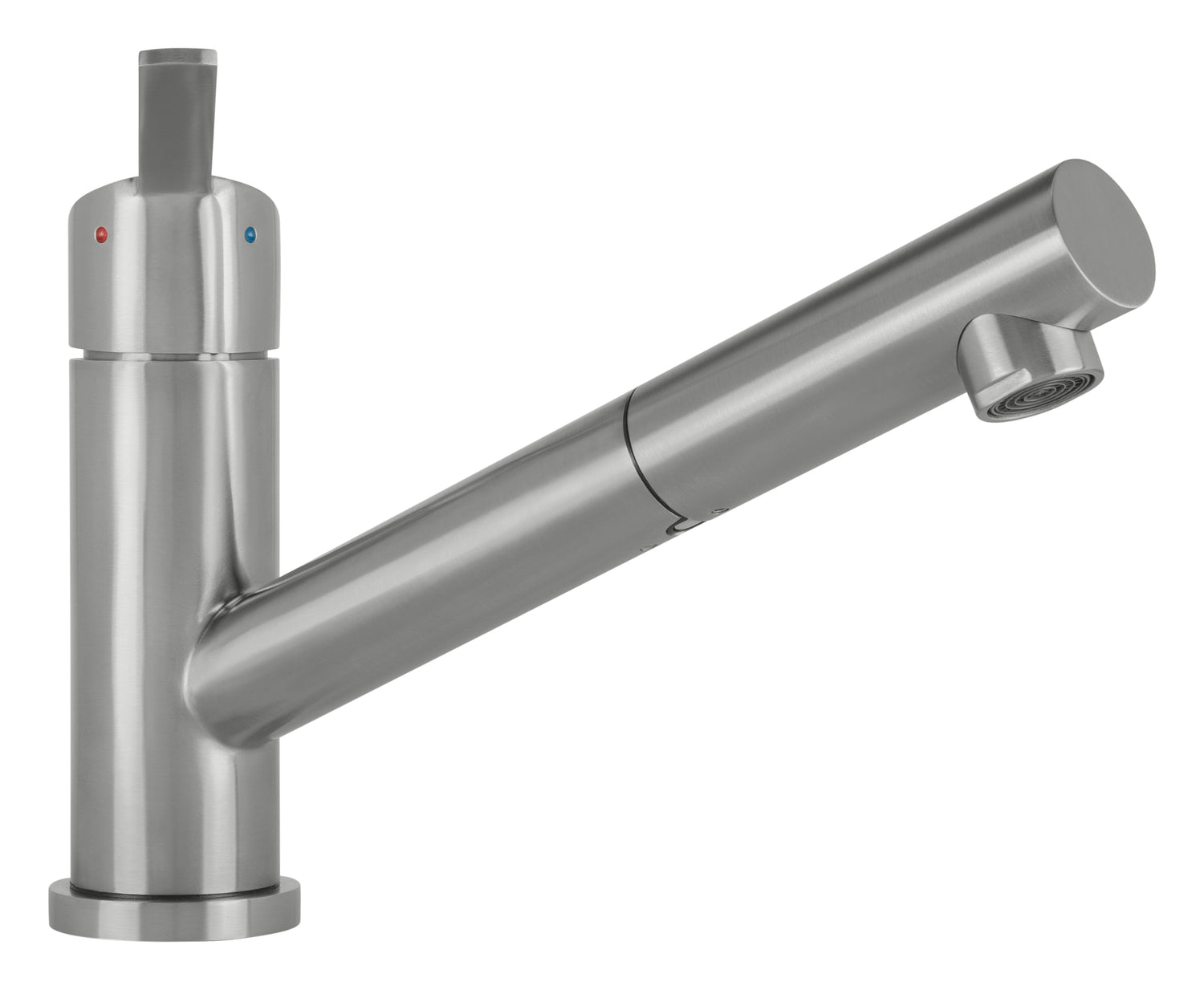 Keukenkraan RVS Mizzo Design Patro - Keukenkraan met Uittrekbare Uitloop - Keukenkraan met Sproeikop