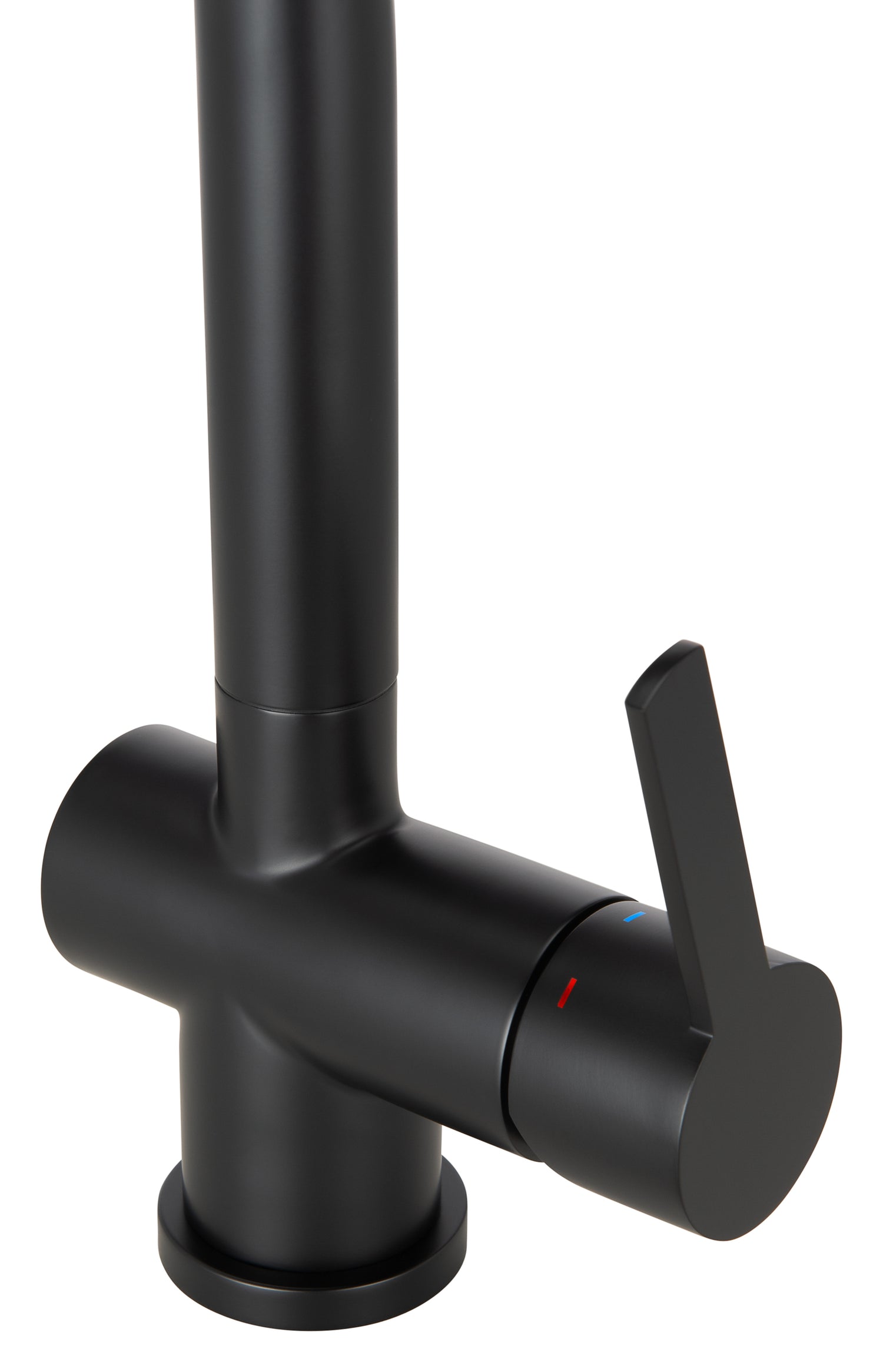 Mizzo RVS Keukenkraan Verdo Zwart - Moderne Zwarte Keuken Mengkraan