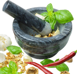 Vijzel en Stamper Marmer 15 cm Doorsnede Coninx