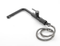 Zwarte Keukenkraan met Uittrekbare Uitloop Mizzo Mauro - Keukenkraan RVS Uittrekbare Sproeikop - Mengkraan Keuken Hoge Uitloop