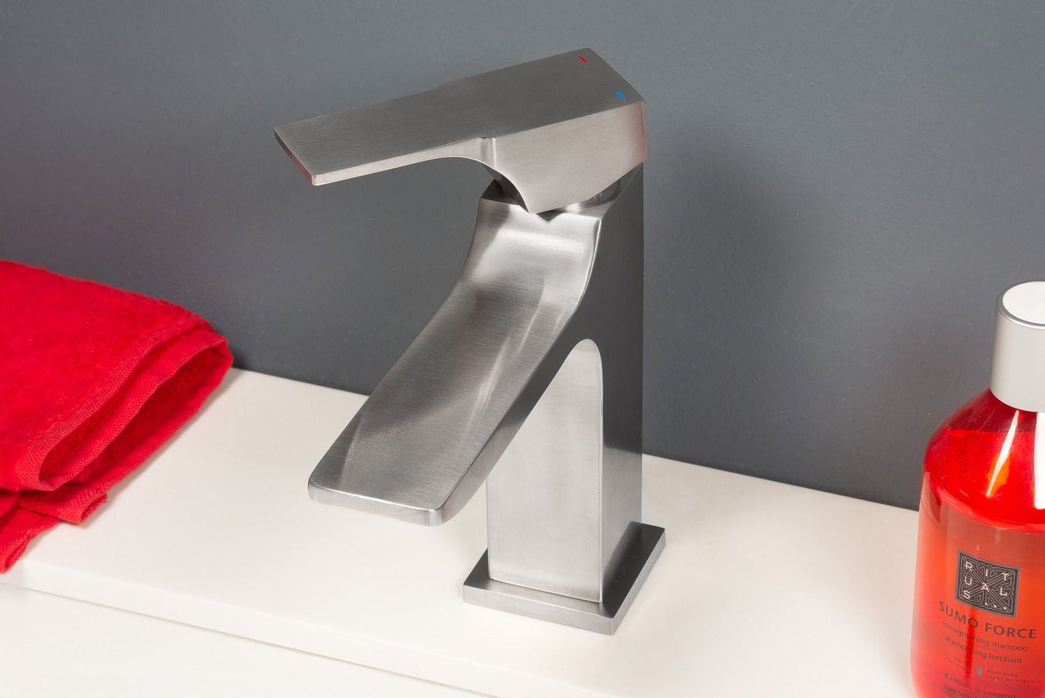 Mizzo Flucto badkamer mixer kraan-roestvrij staal