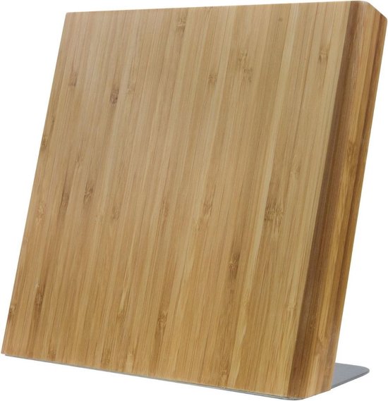 Magnetic Knife Block / Magnetic Knife Holder Coninx Quin XL - Bamboo Wood - Strong Magnet