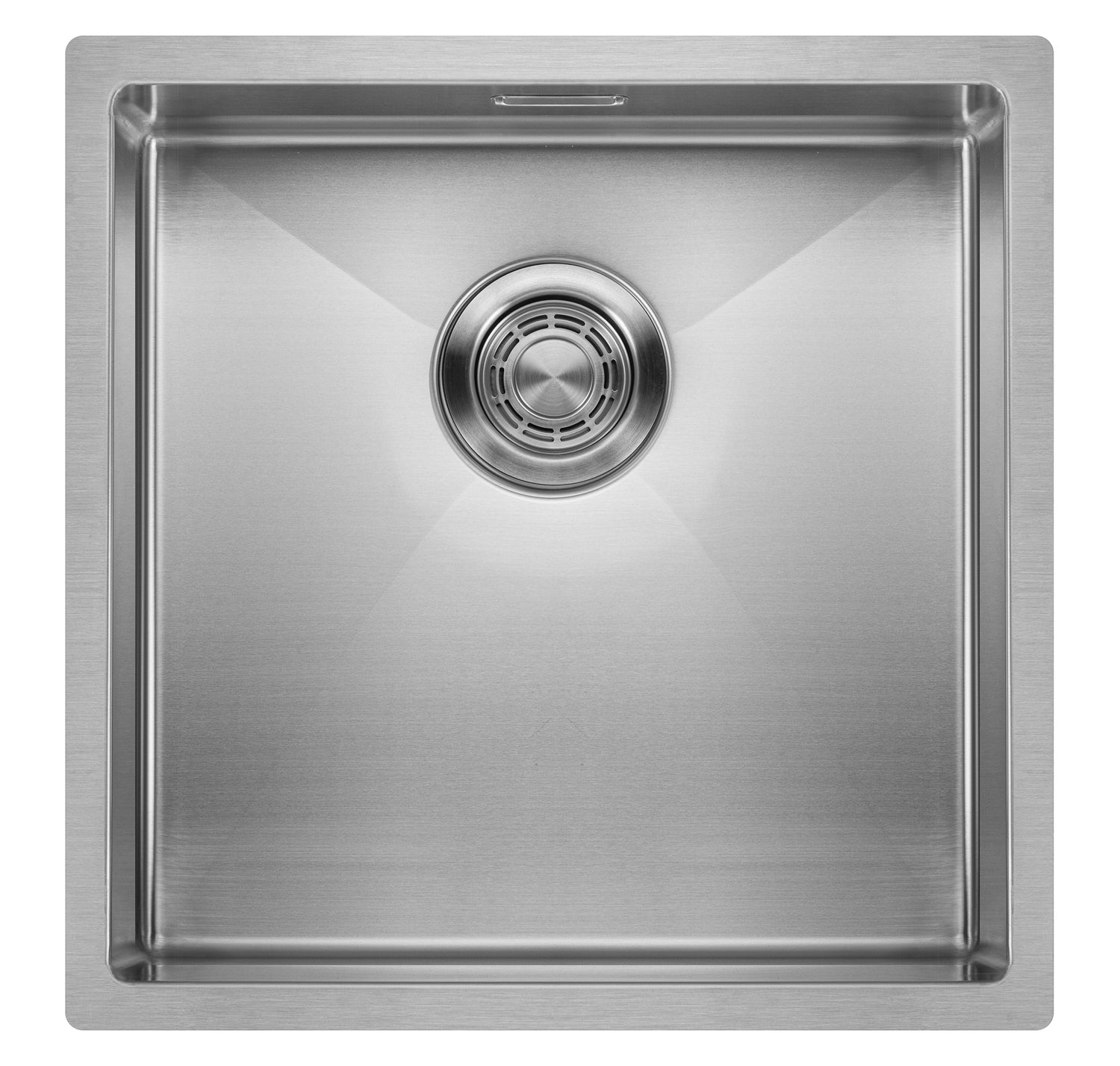 Spoelbak Keuken 40 cm onderbouw / vlakbouw - RVS spoelbak MIZZO Linea - Spoelunit